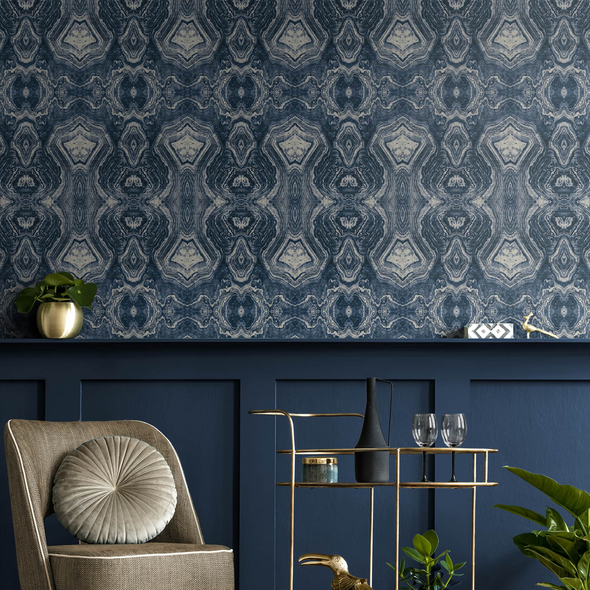 Surface Style Mineral Springs Peel & Stick Wallpaper
